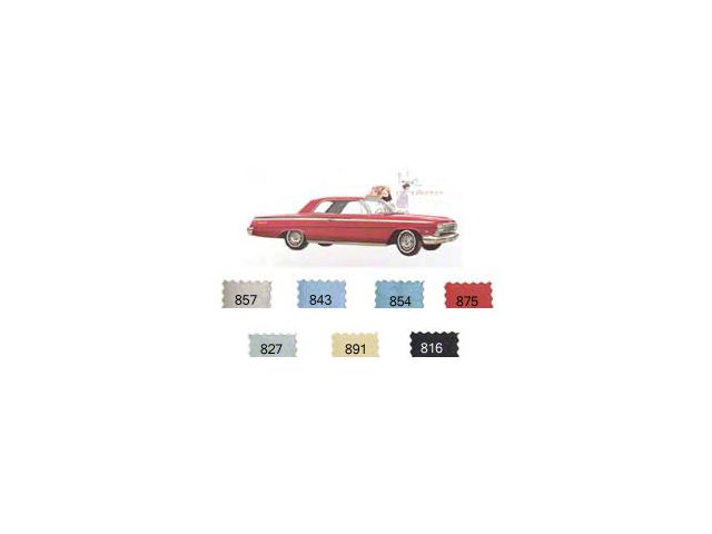 Full Size Chevy Preassembled Door Panel & Quarter Trim Panel Interior Kit Service, 2-Door Hardtop, Impala SS, 1962 (Impala Sports Coupe, Two-Door)