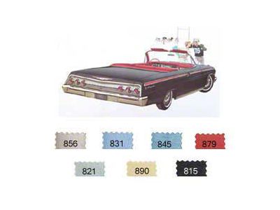 Full Size Chevy Preassembled Door Panel & Quarter Trim Panel Interior Kit Service, Impala SS Convertible, 1962 (Impala Convertible)