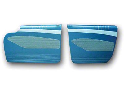 Full Size Chevy Preassembled Door Panel & Quarter Trim Panel Interior Kit Service, Nomad Wagon, 1960