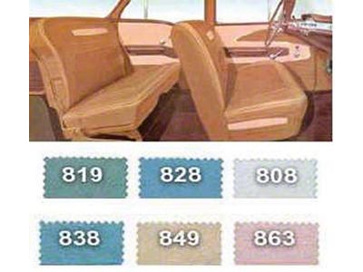 Full Size Chevy Preassembled Interior Door Panel & Quarter Trim Panel Set, Nomad Wagon, 1958