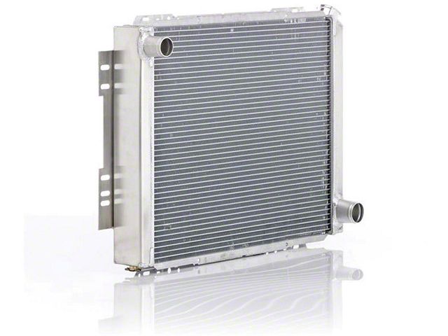 Full Size Chevy Radiator, Crossflow, Aluminum, Small Block,For Cars With Manual Transmission, Aluminator, Be Cool, 1959-1970