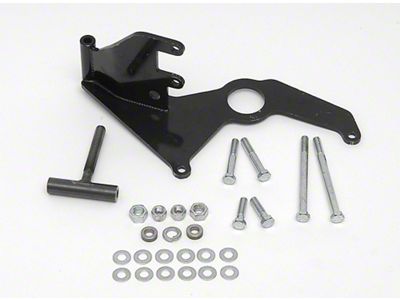 Full Size Chevy Sanden 508 Small Block Long Water Pump Air Conditioning Compressor Bracket, 1958-1972