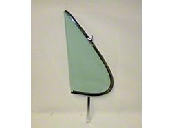 Full Size Chevy Vent Glass Assembly, Left, Green Tinted, 1961-1962 Bel Air, Impala Hardtop & Convertible, 1961-1962