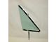 Full Size Chevy Vent Glass Assembly, Right, Green Tinted, Impala Hardtop & Convertible, 1963-1964
