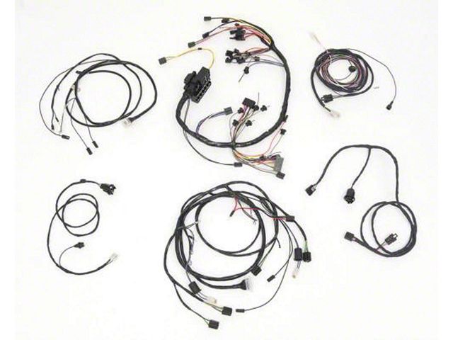 Full Size Chevy Wiring Harness Kit, With Generator & Automatic Transmission, Small Block, Impala 2-Door Hardtop, 1961 (Impala Sports Coupe, Two-Door)