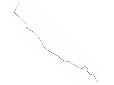 Front To Rear Fuel Line, 5/16 OEM Steel (63-64 Galaxie)