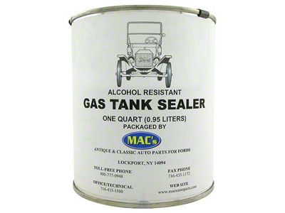 Gas Tank Sealer/ 1 Qrt (1909-1927 Model T; 1917-1927 Model TT)