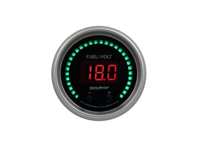 Gauge, Fuel/Volt, 2 1/16 Two Channel, Selectable, Sport-Comp Elite Digital