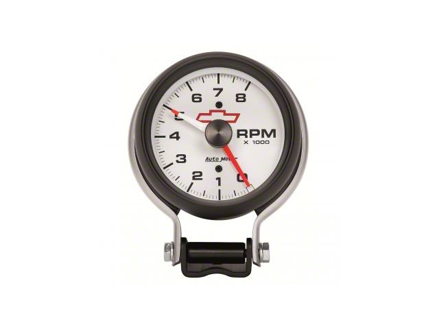 Gauge, Voltmeter, 2 1/16, 18V, Electric, Chevy Red Bowtie