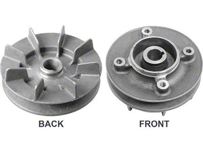 Generator Pulley - 4.38 OD - Single Pulley - V8 - Ford