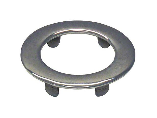 Glove Box Door Lock Bezel - Stainless Steel