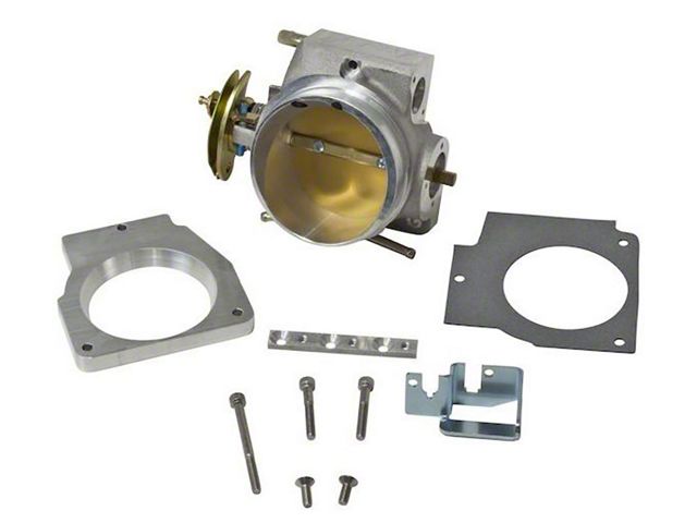 GM 4.8/5.3/6.0L Truck BBK 80mm Power Plus Throttle Body W/Electronic Throttle Control, 1999-2002