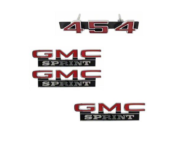 GMC Emblem Kit,454,71-72