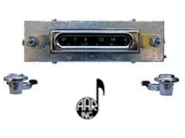 GMC Radio, AM/FM Stereo w/Bluetooth, Reproduction,1955-1959