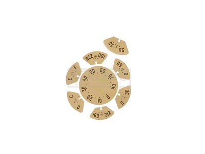 Speedometer Gauge Decal (47-53 GMC Truck)