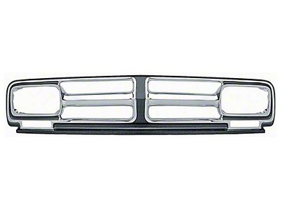 OPR GMC Truck Grille, Chrome, Black Painted Details, Show Quality, 1971-1972