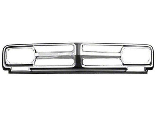 GMC Truck Grille, With Black Details, 1968-1972