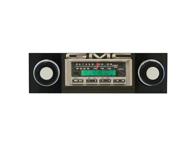 GMC Truck Stereo, KHE-100 Series, 100 Watts, 1967-1972