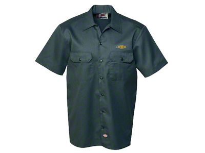 Gold Bowtie Dickies Work Shirt