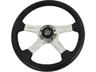 Bronco F100 F150 F250 F350 Grant Black Steering Wheel With Black Spokes 13 3/4 - Foto 10