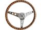 Grant 15 3-Spoke Woodgrain Steering Wheel