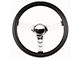 Grant Classic Steering Wheel, Black With Polished Spokes, 13-1/3