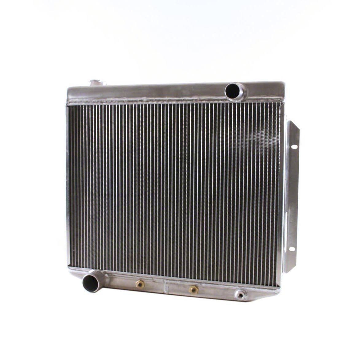 Ecklers Radiator, 2-row, V8 Automatic, Griffin, 57-59 Ford