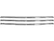 Grille Bar Set - Stainless Steel - Smooth Style - Set Of 3 - Ford Late 47-48 Passenger