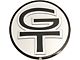 Grille Emblem Insert - GT - Chrome Trimmed Black Letters OnA Silver Background - Torino
