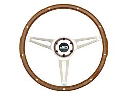 GT Performance GT3 Retro Cobra Style Steering Wheel; Wood (Universal; Some Adaptation May Be Required)
