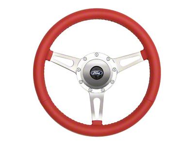GT Performance Retro D-Shaped Cobra Style Steering Wheel