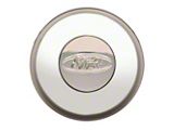 GT Performance Euro/Gasser Horn Button with Engraved Ford Oval; Smooth; Polished (Universal; Some Adaptation May Be Required)