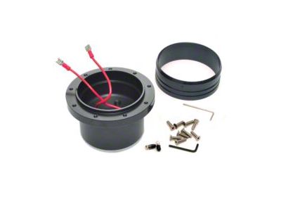 GT Performance GT9 Steering Wheel Installation Hub; Black Anodized (65-69 Ranchero)