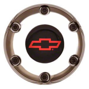 GT Performance GT3 Horn Button Chevy Bow Tie Red