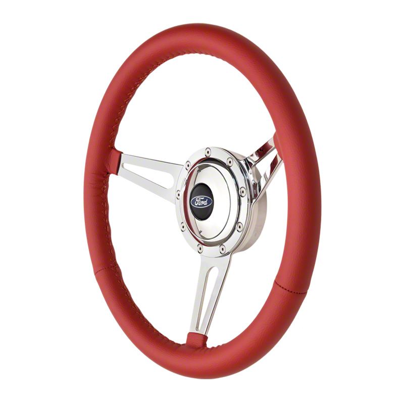 GT Performance Ecklers GT9 Retro Cobra Style Steering Wheel; 13.75