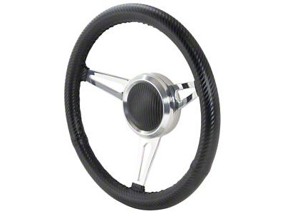GT Performance Retro D-Shaped Cobra Style Steering Wheel