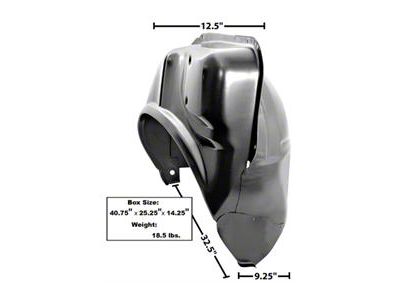 GTO 1964-1967 WheelHouse Complete Left