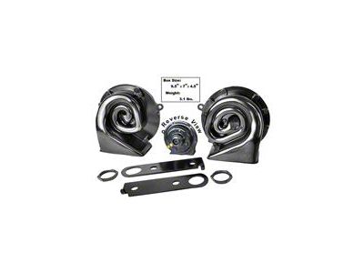 GTO 1964-1974 Horn Set W/Universal Brackets 6 Pc