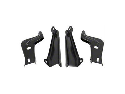 GTO 1966-1967 Bumper Bracket Front 4Pc/Set