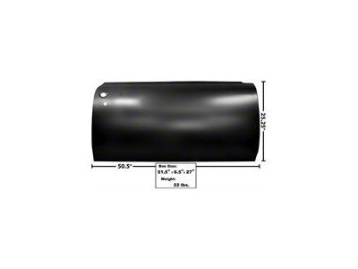 GTO 1966-1967 Door Skin Right