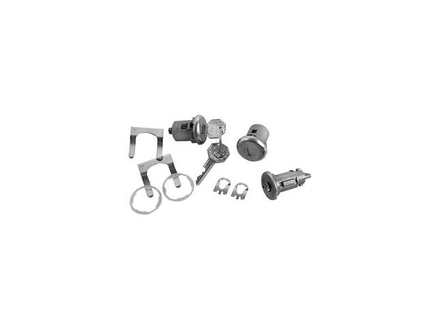 GTO 1966-1967 Lock Kits Ignition & Door Original