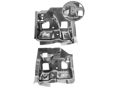 GTO 1968-1972 Firewall/Frame Bracket Pair