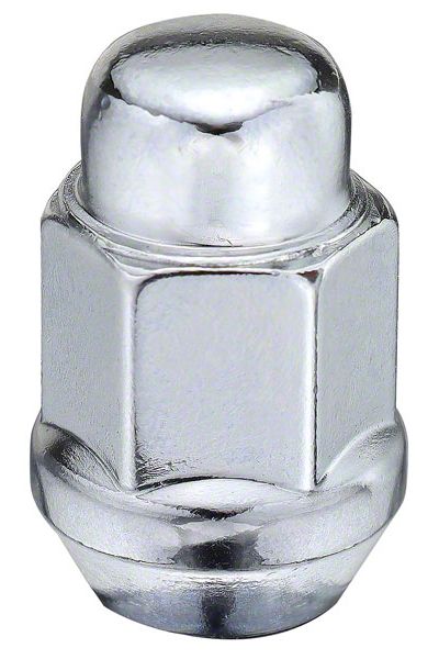 Ecklers Closed-End Tapered Seat Lug Nut; 7/16-Inch-20; Single (64