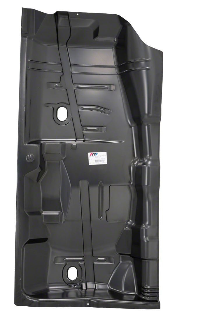 Ecklers Full Length Floor Pan Half; Driver Side (68-72 GTO, LeMans