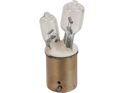 Halogen Light Bulb - Inline - Double Contact - 50-20 Watt -12 Volt - Ford