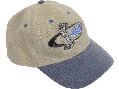 Hat, Ford Oval With Cobra Snake