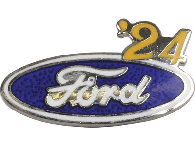 Hat Pin - Ford Oval With '24