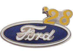 Hat Pin - Ford Oval With '28 