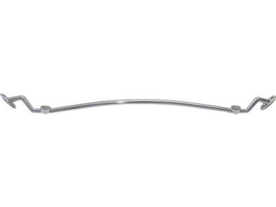 Headlight Bar - Stainless Steel - 4 Drop From Original - Street Rod Style - Ford