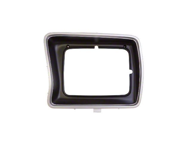 Headlight Door - Argent Silver - With Rectangular Headlights - Left